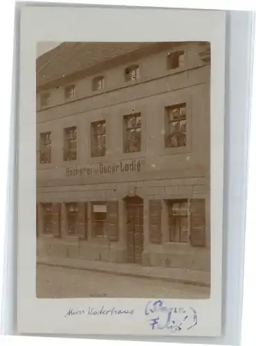 Frohburg Frohburg [handschriftlich] Baeckerei Oscar Ledig * / Frohburg /Leipzig LKR