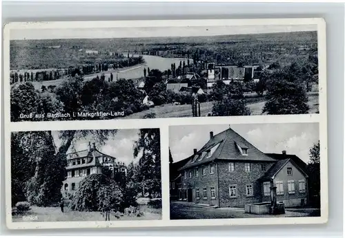 Bamlach Bamlach Schloss Gasthaus Metzgerei Blume * / Bad Bellingen /Loerrach LKR