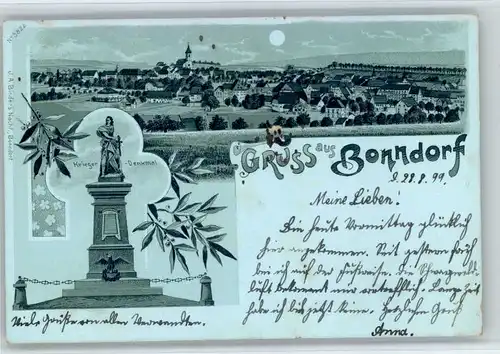 Bonndorf Schwarzwald Bonndorf Kriegerdenkmal x / Bonndorf /Waldshut LKR