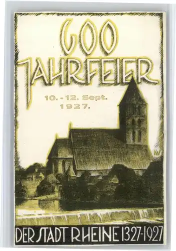 Rheine Rheine 600 Jahrfeier * / Rheine /Steinfurt LKR