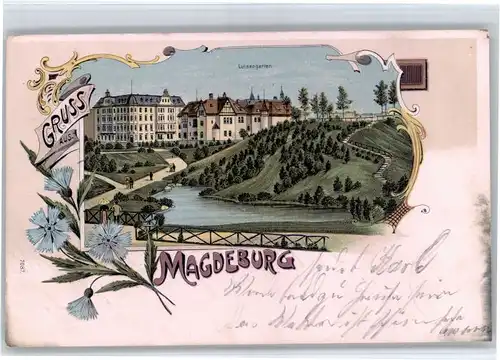 Magdeburg Magdeburg Luisengarten x / Magdeburg /Magdeburg Stadtkreis