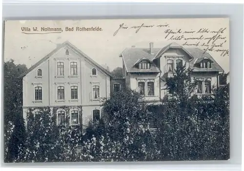 Bad Rothenfelde Bad Rothenfelde Villa W. Noltmann x / Bad Rothenfelde /Osnabrueck LKR