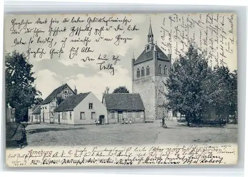 Arneburg Arneburg Alter Markt Kreuzkirche x / Arneburg /Stendal LKR