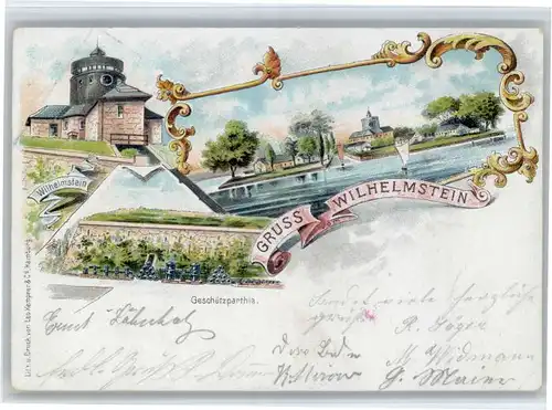Hagenburg Hagenburg [Stempelabschlag] Wilhelmstein x / Hagenburg /Schaumburg LKR