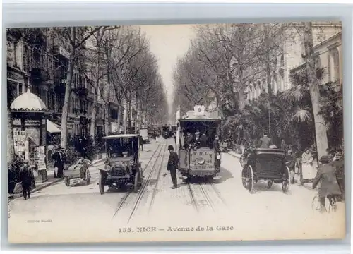 Nice Alpes Maritimes Nice Strassenbahn Avenue Gare * / Nice /Arrond. de Nice