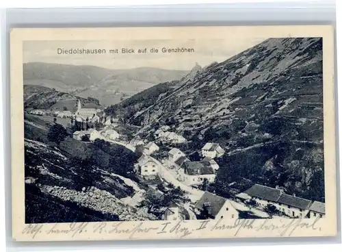 Diedolshausen Diedolshausen  * / Le Bonhomme /Arrond. de Ribeauville