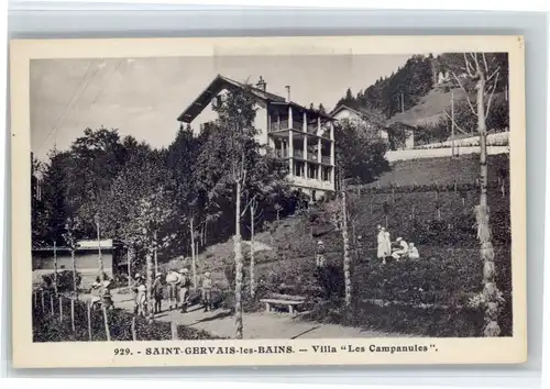 Saint-Gervais-les-Bains Saint-Gervais-les-Bains Villa Les Campanules * / Saint-Gervais-les-Bains /Arrond. de Bonneville