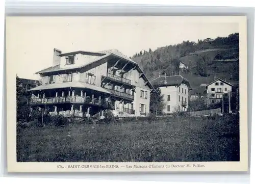 Saint-Gervais-les-Bains Saint-Gervais-les-Bains Maison Enfants Docteur M. Paillet * / Saint-Gervais-les-Bains /Arrond. de Bonneville