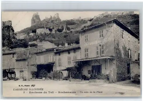 Rochemaure Rochemaure Coin Place Ardeche * / Rochemaure /Arrond. de Privas