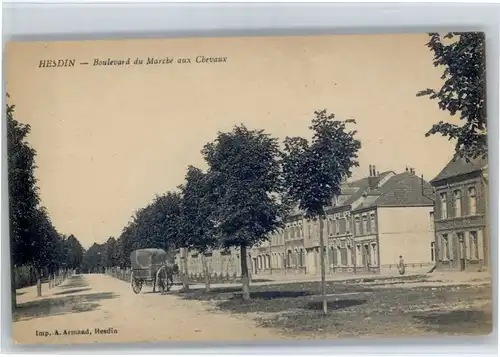 Hesdin Hesdin Boulevard Marche Chevaux * / Hesdin /Arrond. de Montreuil