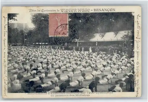 Besancon Doubs Besancon Mouvement Gymnastes x / Besancon /Arrond. de Besancon