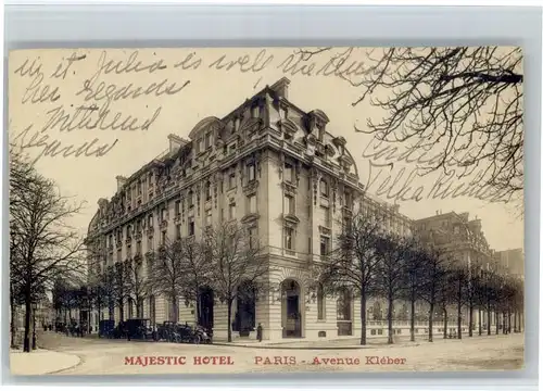Paris Paris Majestic Hotel Avenue Kleber x / Paris /Arrond. de Paris