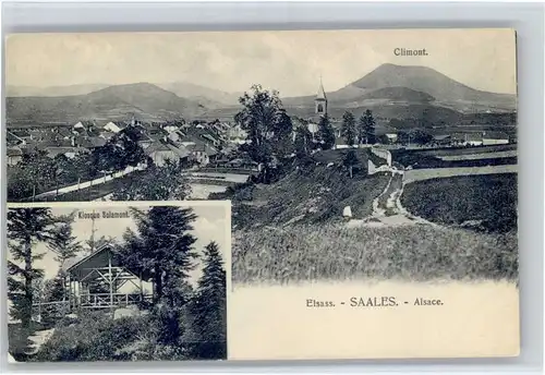 Saales Saales Elsass Alsace Kiosque Solamont Climont * / Saales /Arrond. de Molsheim