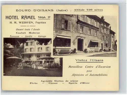 Le Bourg-d Oisans Le Bourg-d'Oisans Hotel Ramel * / Le Bourg-d Oisans /Arrond. de Grenoble