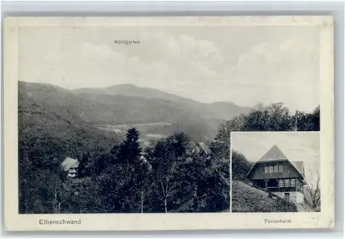 Elbenschwand Elbenschwand Koehlgarten Ferienheim x / Elbenschwand /Loerrach LKR