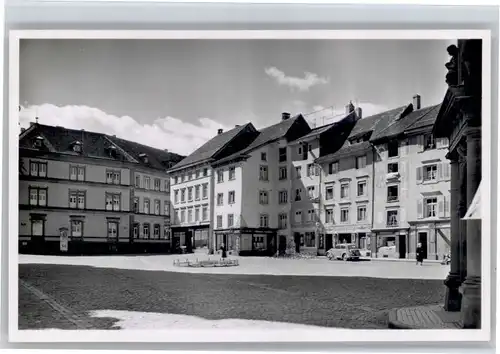 Saeckingen Rhein Saeckingen Marktplatz * / Bad Saeckingen /Waldshut LKR