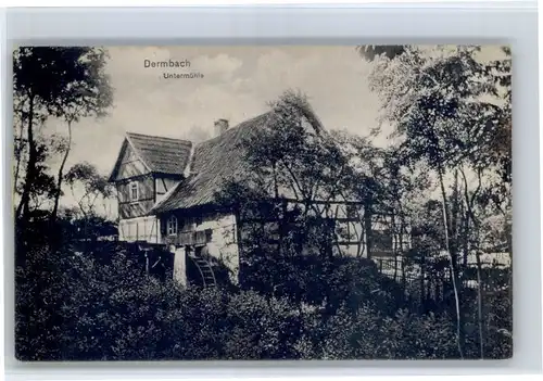 Dermbach Thueringen Rhoen Untermuehle x / Dermbach Thueringen /Wartburgkreis LKR