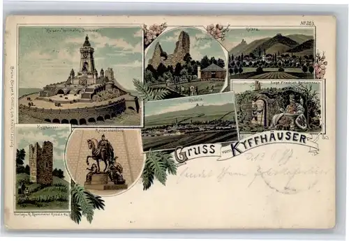 Kyffhaeuser Kyffhaeuser Kaiser Wilhelm Denkmal  x / Bad Frankenhausen /Kyffhaeuserkreis LKR
