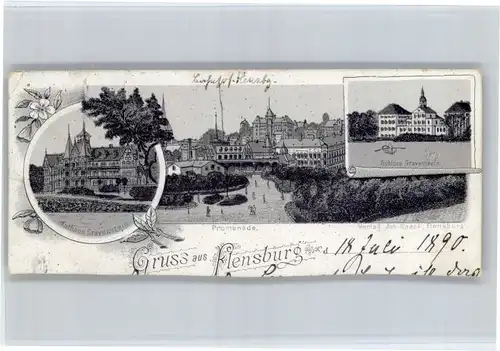 Flensburg Flensburg Kurhaus Grayenstein Schloss x / Flensburg /Flensburg Stadtkreis