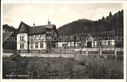 Huetten Schelklingen Schmiechtal Gasthof-Pension Hildenbrand / Schelklingen /Alb-Donau-Kreis LKR