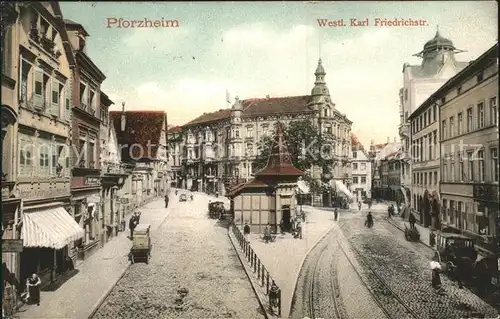 Pforzheim Karl Friedrichstrasse  / Pforzheim /Enzkreis LKR