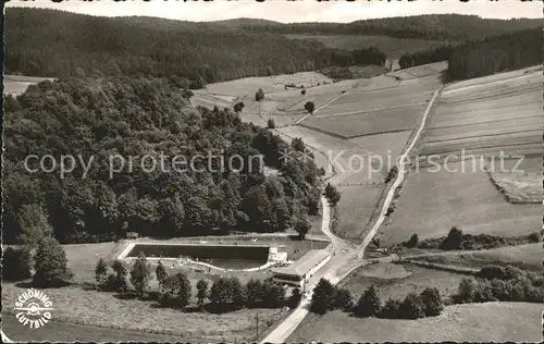 Lauenberg Waldschwimmbad Fliegeraufnahme / Dassel /Northeim LKR