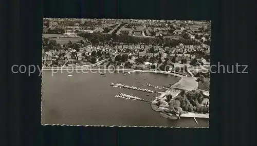 Schleswig Holstein Schlei Fliegeraufnahme / Schleswig /Schleswig-Flensburg LKR