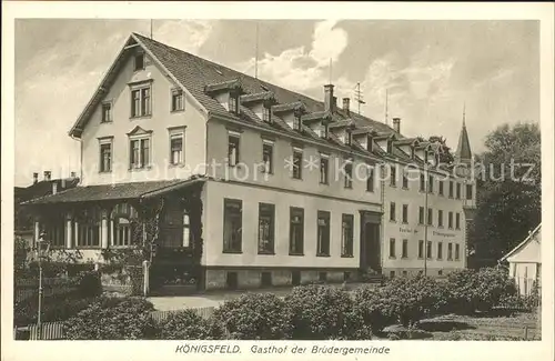 Koenigsfeld Schwarzwald Gasthof der Bruedergemeinde / Koenigsfeld im Schwarzwald /Schwarzwald-Baar-Kreis LKR