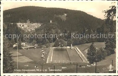 Triberg Schwarzwald Schwimmbad / Triberg im Schwarzwald /Schwarzwald-Baar-Kreis LKR