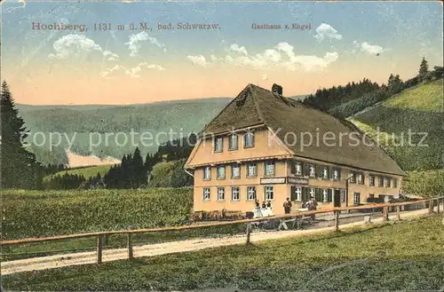 Titisee-Neustadt Langenordnach Hochberg Gasthaus zum Engel  / Titisee-Neustadt /Breisgau-Hochschwarzwald LKR