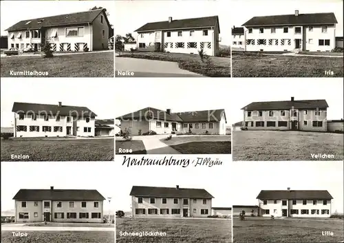Neutrauchburg Kuranstalt Mechensee Nelke Iris Enzian Lilie Tulpe / Isny im Allgaeu /Ravensburg LKR