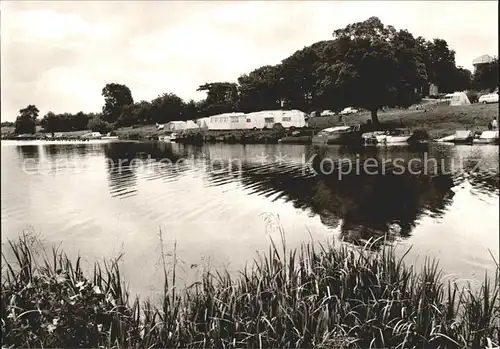 Hamdorf Rendsburg Partie an der Eiderfaehre Campingplatz  / Hamdorf /Rendsburg-Eckernfoerde LKR