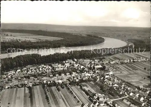 Rheinhausen Breisgau Fliegeraufnahme / Rheinhausen /Emmendingen LKR