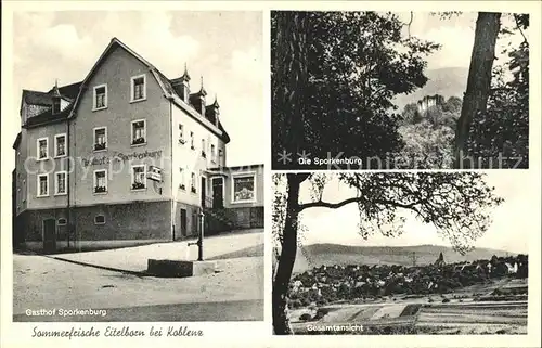 Eitelborn Gasthof zur Sporkenburg / Eitelborn /Westerwaldkreis LKR
