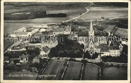 St Ottilien Eresing Erzabtei Fliegeraufnahme / Eresing /Landsberg Lech LKR