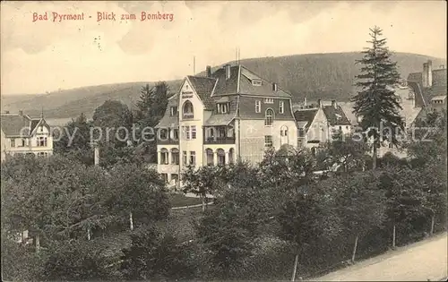 Bad Pyrmont Blick zum Bomberg / Bad Pyrmont /Hameln-Pyrmont LKR