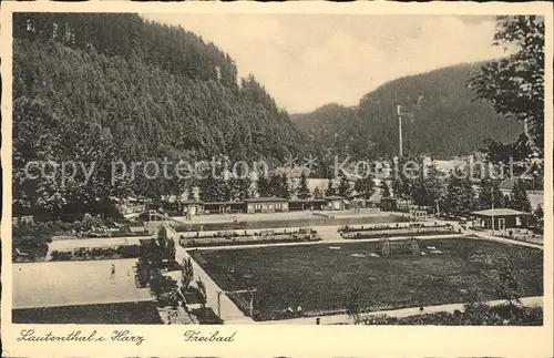 Lautenthal Harz Freibad / Langelsheim /Goslar LKR