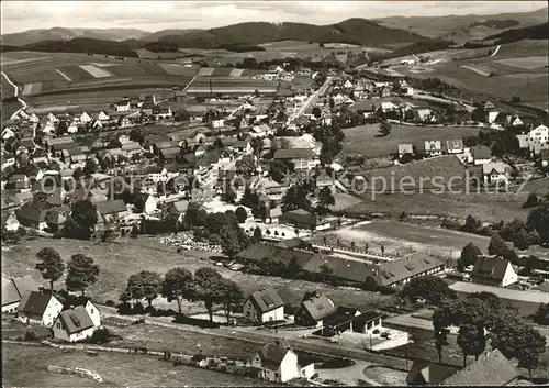 Usseln Fliegeraufnahme / Willingen (Upland) /Waldeck-Frankenberg LKR