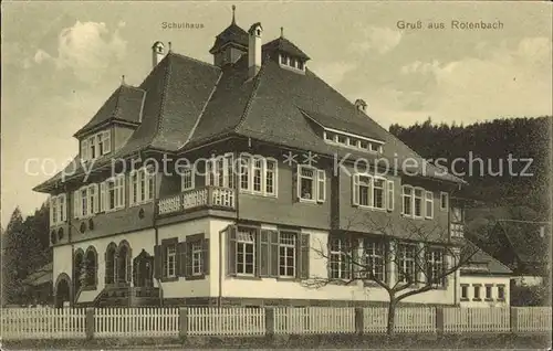 Alpirsbach Schulhaus Roetenbach / Alpirsbach /Freudenstadt LKR