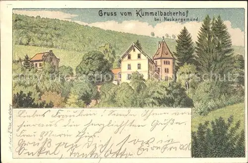 Neckargemuend Kuemmelbacherhof / Neckargemuend /Heidelberg Stadtkreis