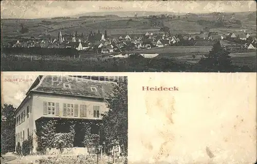 Heideck Mittelfranken Schloss Kreuth Totalansicht / Heideck /Roth LKR