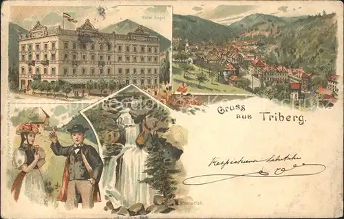 Triberg Schwarzwald Hotel Engel  / Triberg im Schwarzwald /Schwarzwald-Baar-Kreis LKR