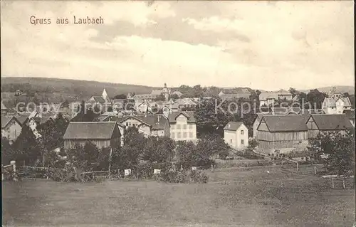 Laubach Hessen Bahnpost / Laubach /Giessen LKR