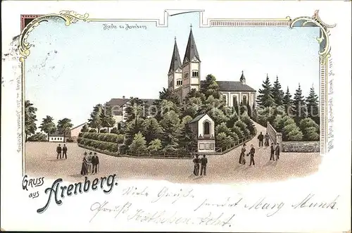 Arenberg Koblenz Kirche zu Arenberg / Koblenz /Koblenz Stadtkreis