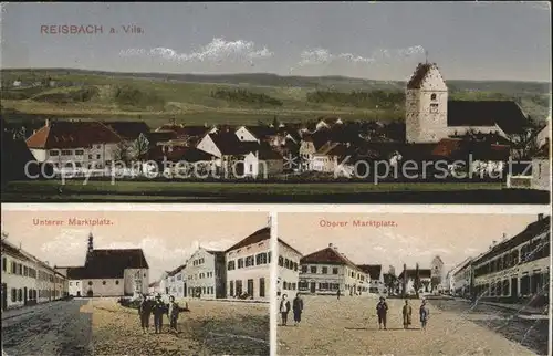 Reisbach Niederbayern Unterer Marktplatz Oberer Marktplatz / Reisbach /Dingolfing-Landau LKR