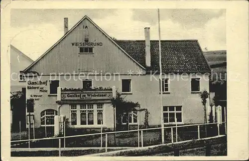 Meinerzhagen Gasthof Sommerfrische im Wiesengrung / Meinerzhagen /Maerkischer Kreis LKR