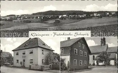 Kleingesee Fraenkische Schweiz Brot- und Feinbaeckerei Hans Woelfel / Goessweinstein /Forchheim LKR