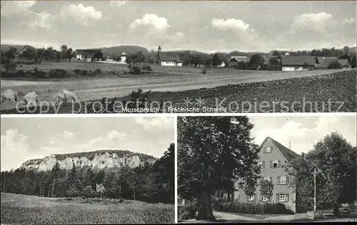 Morschreuth Fraenkische Schweiz Gasthaus Roppert / Goessweinstein /Forchheim LKR