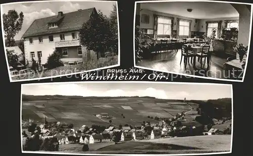 Windheim Oberfranken Haus Silberhuette / Steinbach a.Wald /Kronach LKR