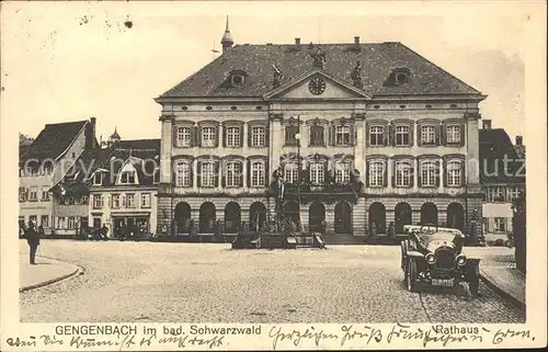 Gengenbach Rathaus / Gengenbach /Ortenaukreis LKR